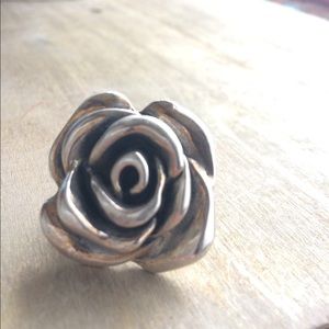 .925 Rose (hollowed) Ring